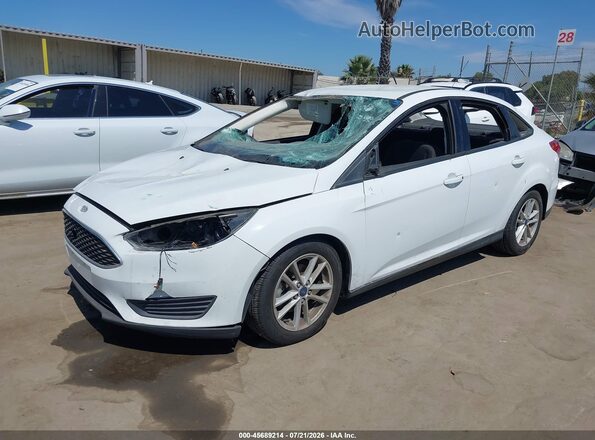 1FADP3FE7JL241626 2018 FORD FOCUS Белый Передняя левая четверть