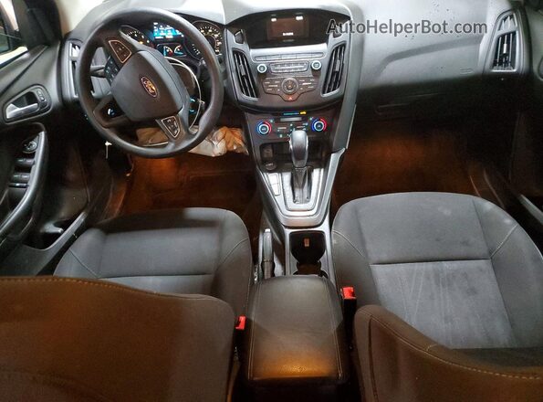1FADP3FE7JL256921 2018 FORD FOCUS Cream Вид панелі приладів