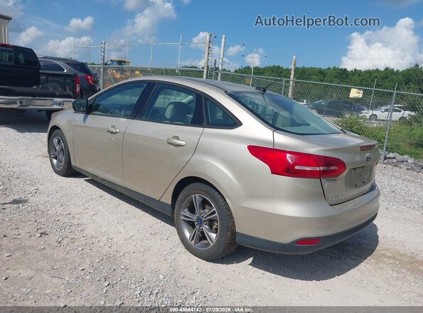 1FADP3FE7JL284993 2018 FORD FOCUS Tan Rear left