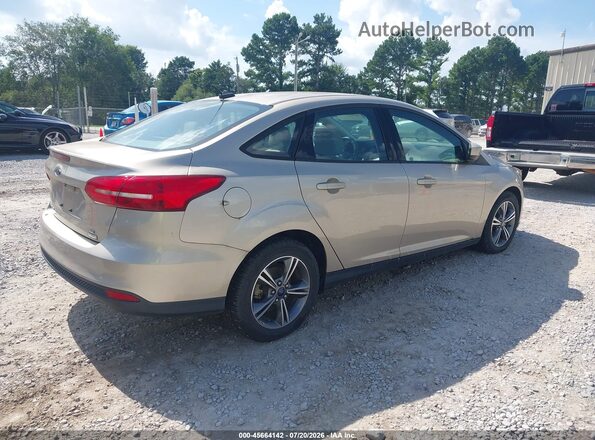 1FADP3FE7JL284993 2018 FORD FOCUS Tan Rear right
