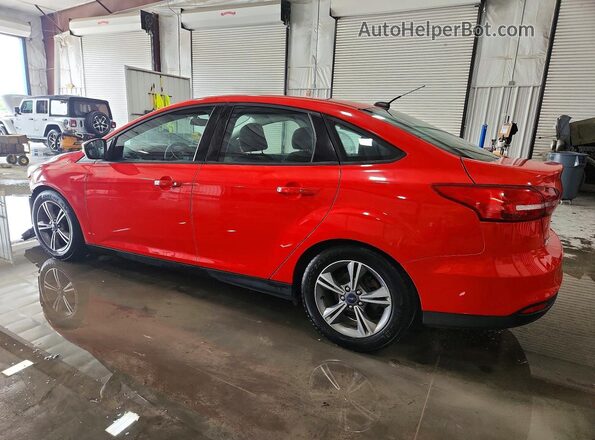 1FADP3FE9GL361033 2016 FORD FOCUS Красный Задняя левая четверть