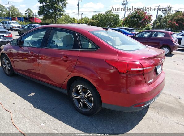 1FADP3FE9HL251598 2017 FORD FOCUS Красный Задняя левая четверть