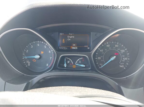 1FADP3FE9HL269504 2017 FORD FOCUS Gray უკანა სავარძლების ხედი