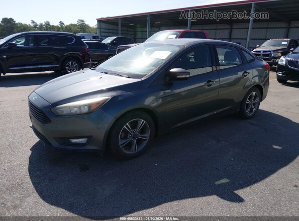 1FADP3FE9HL309841 2017 FORD FOCUS Gray Przód lewy