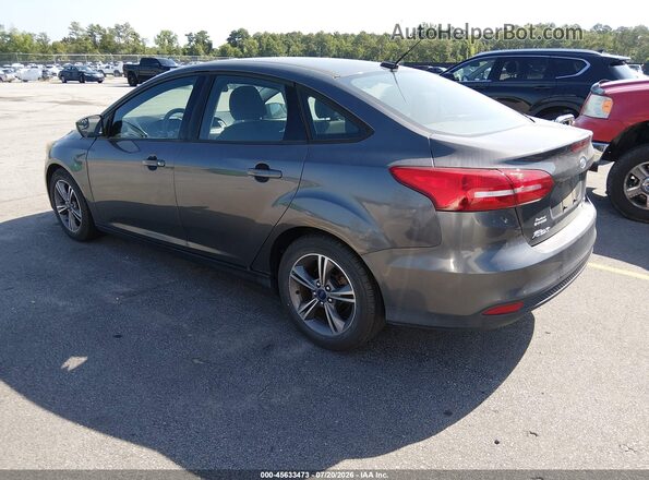 1FADP3FE9HL309841 2017 FORD FOCUS Gray Tył lewy