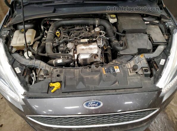 1FADP3FE9JL217263 2018 FORD FOCUS Gray Սալոնի հետևի տեսք