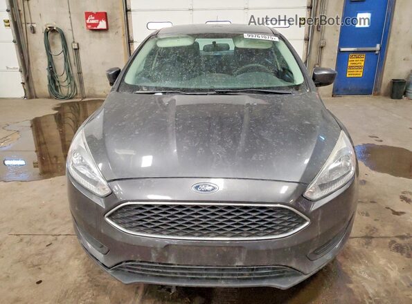 1FADP3FE9JL217263 2018 FORD FOCUS Gray Դիմացի տեսք