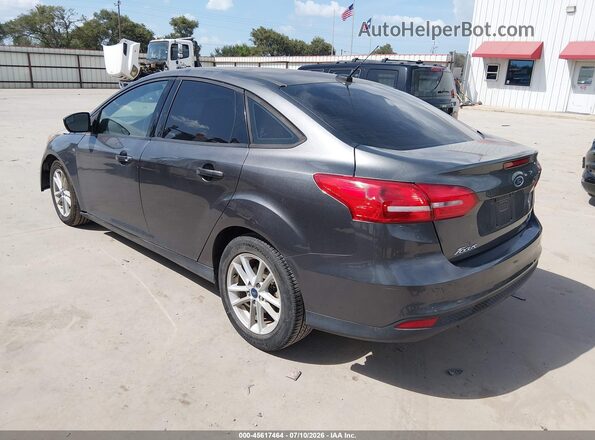 1FADP3FE9JL233267 2018 FORD FOCUS Gray Հետևի ձախ