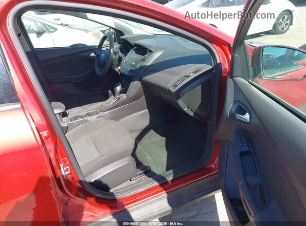 1FADP3FE9JL264972 2018 FORD FOCUS Orange Front interior view