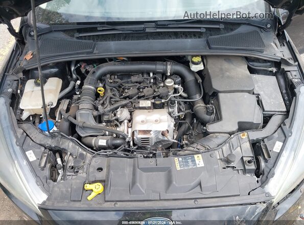 1FADP3FEXHL276459 2017 FORD FOCUS Black Vista trasera