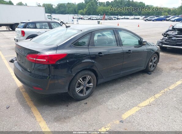 1FADP3FEXHL276459 2017 FORD FOCUS Black Trasero derecho