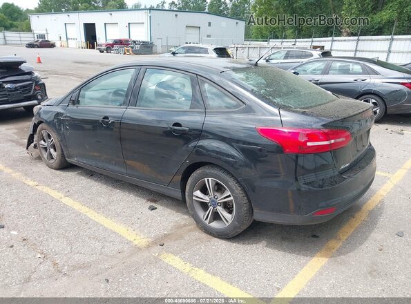 1FADP3FEXHL276459 2017 FORD FOCUS Black Trasero izquierdo