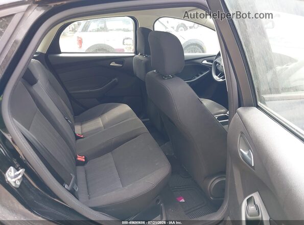 1FADP3FEXHL276459 2017 FORD FOCUS Black Vista de la etiqueta del VIN
