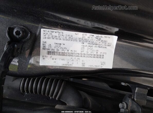 1FADP3FEXHL316099 2017 FORD FOCUS Gray ძრავის განყოფილების ხედი