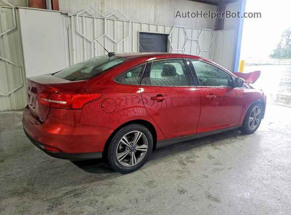 1FADP3FEXHL345666 2017 FORD FOCUS Red Trasero derecho