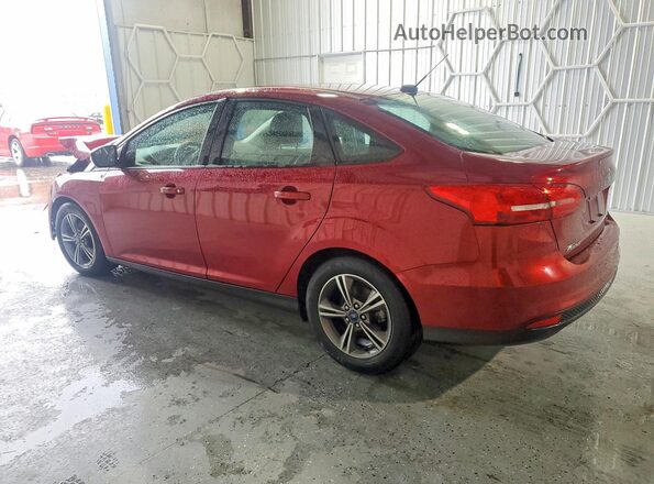 1FADP3FEXHL345666 2017 FORD FOCUS Red Trasero izquierdo