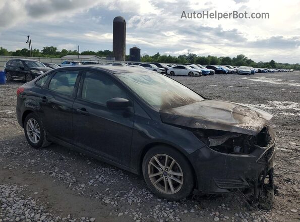 1FADP3FEXJL201007 2018 FORD FOCUS Black Front right