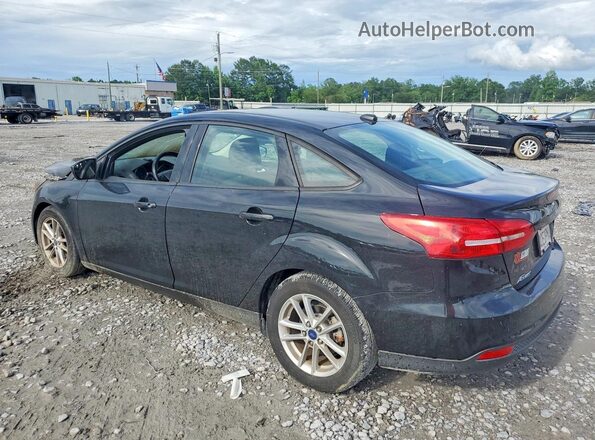 1FADP3FEXJL201007 2018 FORD FOCUS Black Rear left