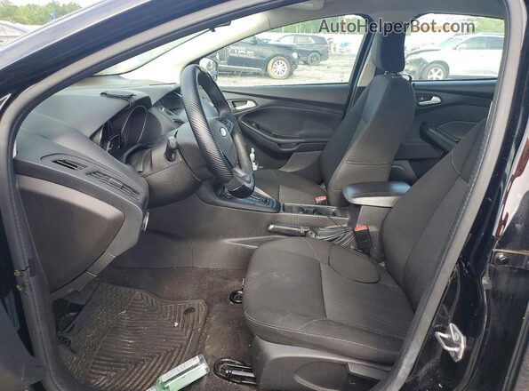 1FADP3FEXJL201007 2018 FORD FOCUS Black Front interior view