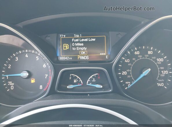 1FADP3FEXJL205249 2018 FORD FOCUS Blue Rear seats view