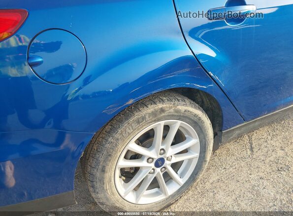 1FADP3FEXJL205249 2018 FORD FOCUS Blue Front view