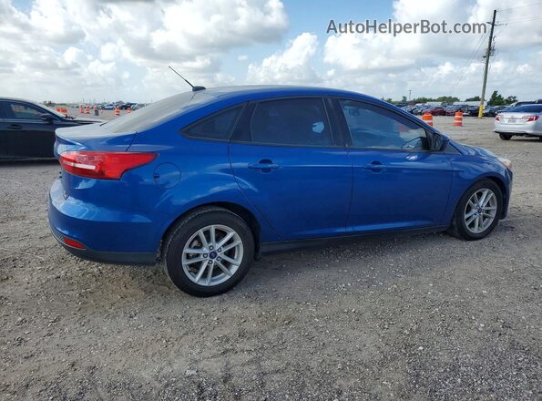 1FADP3FEXJL211679 2018 FORD FOCUS Blue Rear right