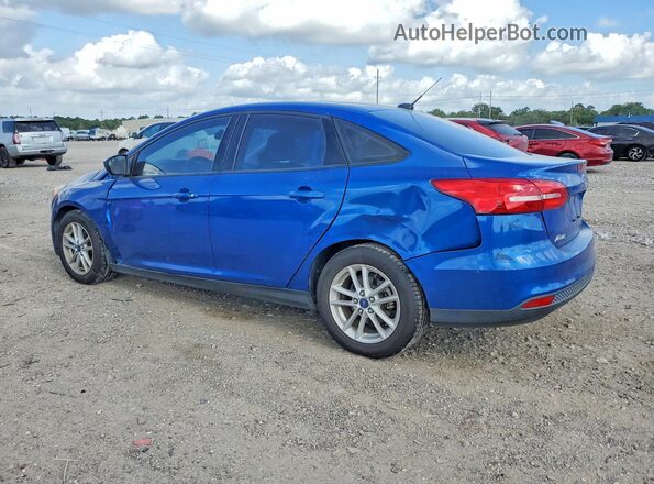 1FADP3FEXJL211679 2018 FORD FOCUS Blue Rear left