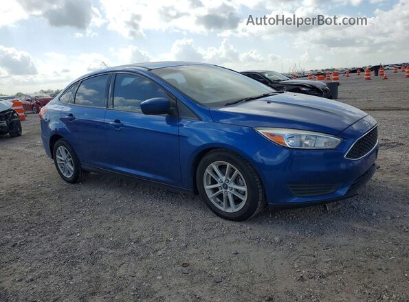 1FADP3FEXJL211679 2018 FORD FOCUS Blue Front right