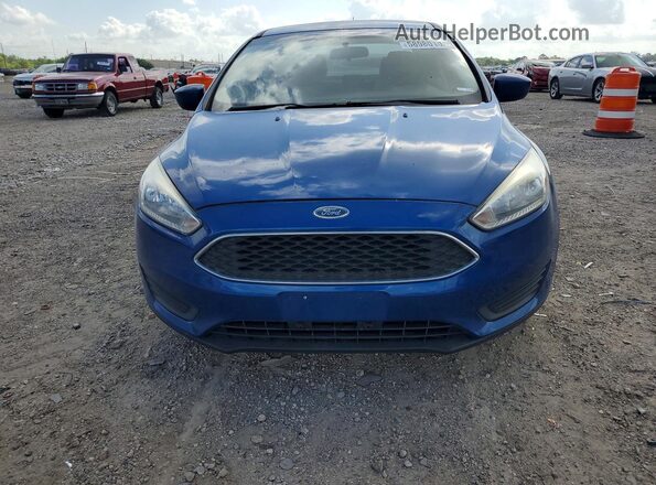 1FADP3FEXJL211679 2018 FORD FOCUS Blue Front view