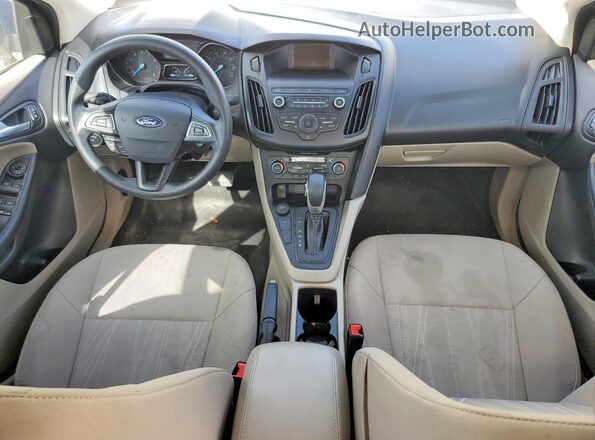 1FADP3FEXJL211679 2018 FORD FOCUS Blue Dashboard view