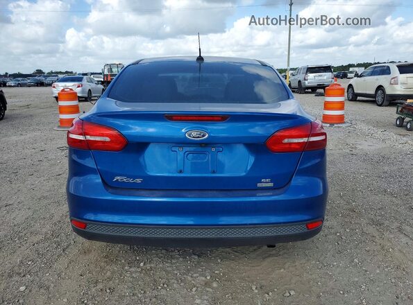 1FADP3FEXJL211679 2018 FORD FOCUS Blue Rear view