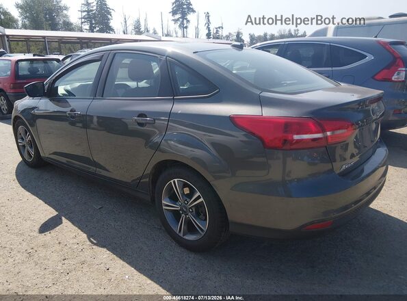 1FADP3FEXJL224576 2018 FORD FOCUS Gray Trasero izquierdo