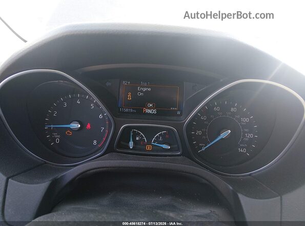 1FADP3FEXJL224576 2018 FORD FOCUS Gray Vista de los asientos traseros