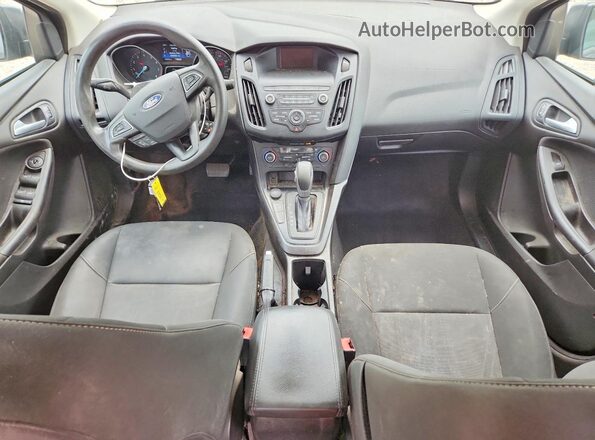 1FADP3FEXJL256816 2018 FORD FOCUS Gray Вид панелі приладів