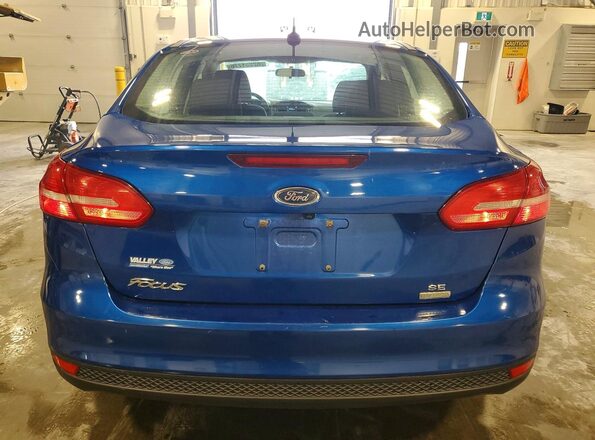 1FADP3FEXJL305934 2018 FORD FOCUS Blue Հետևի տեսք