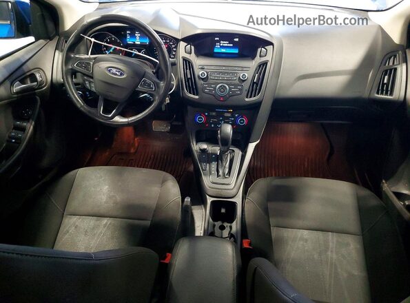 1FADP3FEXJL305934 2018 FORD FOCUS Blue Առջևի վահանակի տեսք