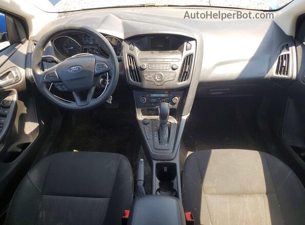 1FADP3FEXJL325312 2018 FORD FOCUS Blue წინა პანელის ხედი