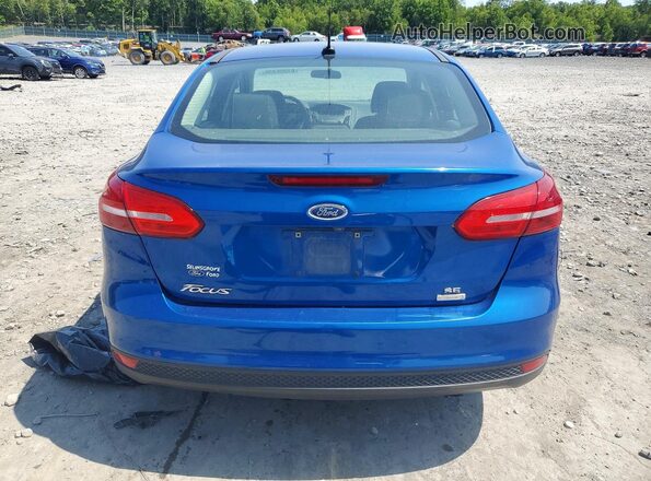 1FADP3FEXJL325312 2018 FORD FOCUS Blue უკანა ხედი