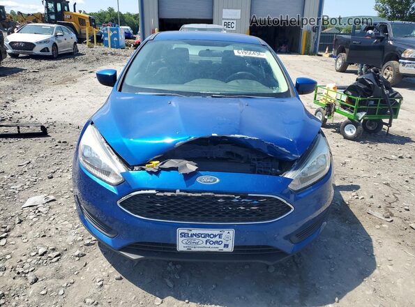 1FADP3FEXJL325312 2018 FORD FOCUS Blue წინა ხედი