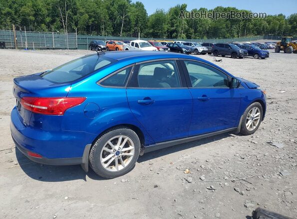 1FADP3FEXJL325312 2018 FORD FOCUS Blue უკანა მარჯვენა