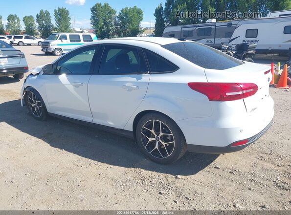 1FADP3H20HL223322 2017 FORD FOCUS Белый Задняя левая четверть
