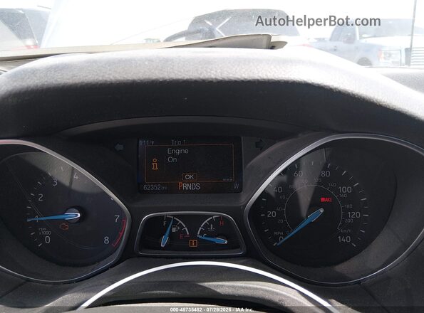 1FADP3H20HL237169 2017 FORD FOCUS Silver უკანა სავარძლების ხედი