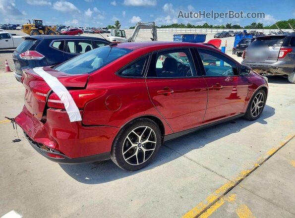 1FADP3H20HL270110 2017 FORD FOCUS Red Հետևի աջ