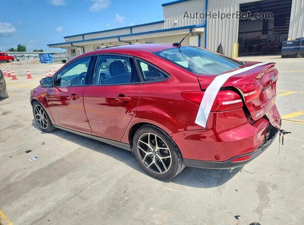 1FADP3H20HL270110 2017 FORD FOCUS Red Հետևի ձախ