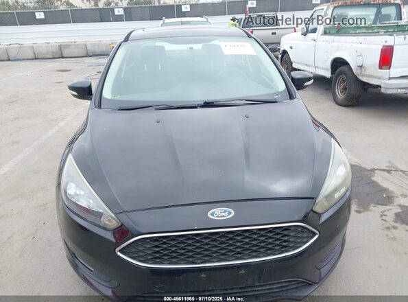 1FADP3H20JL270548 2018 FORD FOCUS Черный Вид щитка приборов