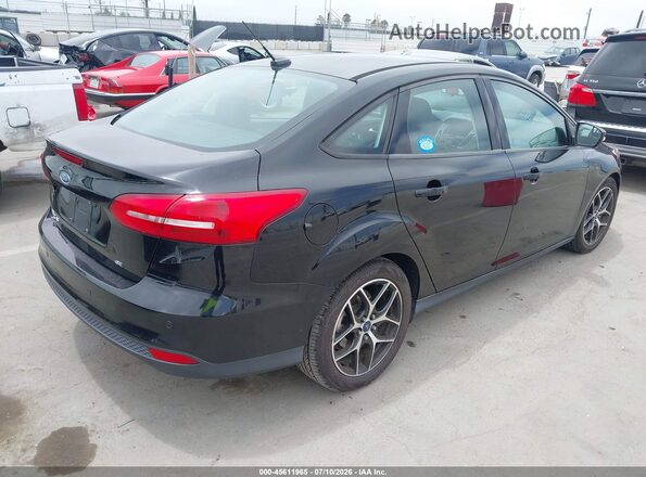 1FADP3H20JL270548 2018 FORD FOCUS Черный Задняя правая четверть