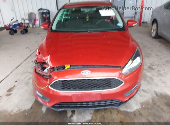 1FADP3H21JL284684 2018 FORD FOCUS Orange Սարքավորումների վահանակի տեսք