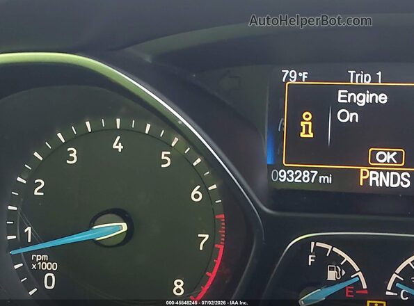 1FADP3H21JL284684 2018 FORD FOCUS Orange 