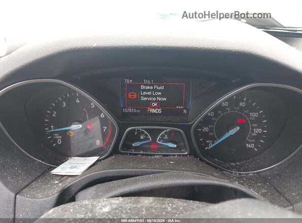 1FADP3H21JL300771 2018 FORD FOCUS Blue Rear seats view