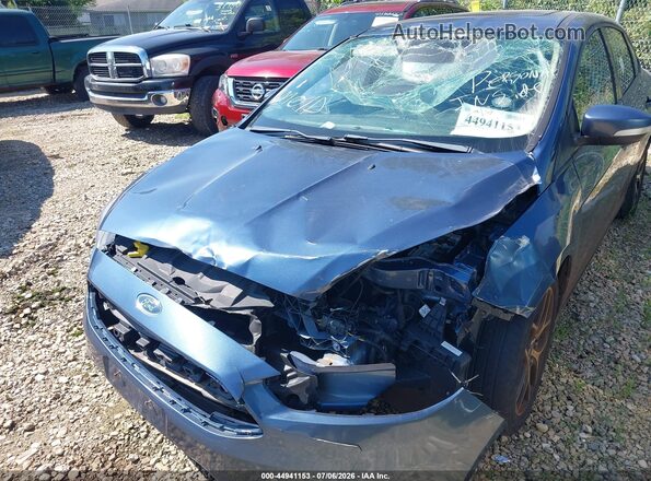 1FADP3H21JL300771 2018 FORD FOCUS Blue Front view